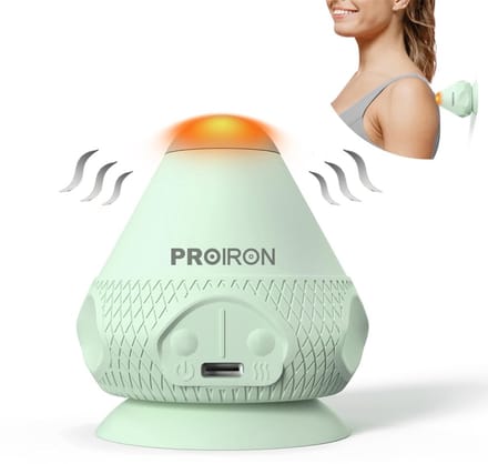 Dailygoods- Massageballen Vibratie - Massageballetjes Voet - Trigger Point - Warmtetherapie - Spierontspanning - Antislip Zuignap - Massagetool