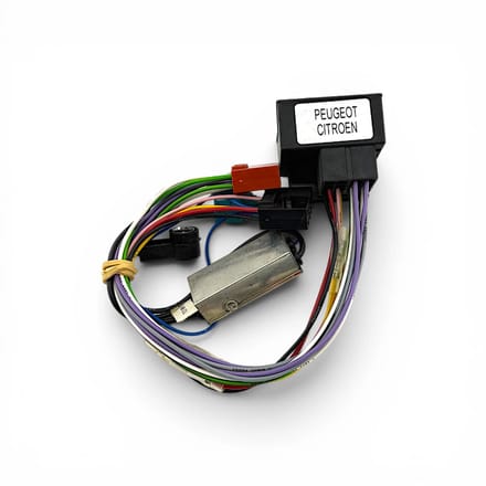 Radio Aansluitkabel - Citroën Peugeot ISO kabel met dubbele Antenne Adapter