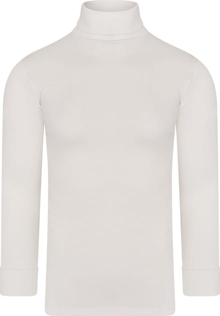 Thermo colshirt dames - Thermo ondergoed - Thermisch - Hoge hals - Wit / L
