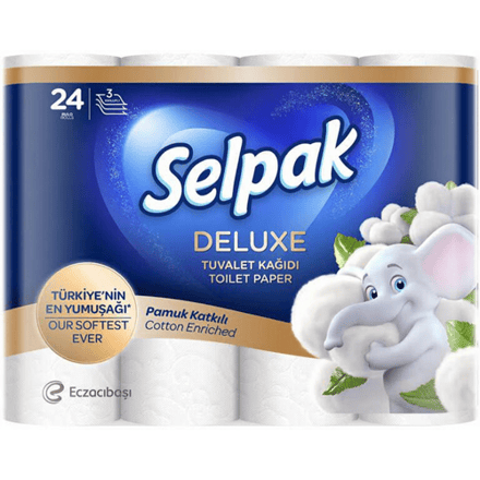 Selpak Toiletpapier Deluxe 24 Rollen