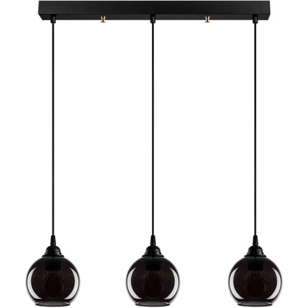 Hanglamp Smokey 3-lichts | Opviq