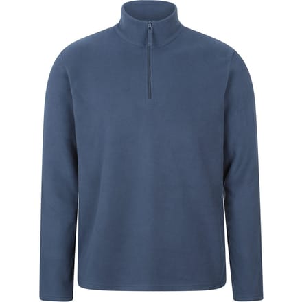 Mountain Warehouse Heren Camber II Half Zip Fleece (Blauw)