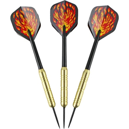 Fléchettes Cibles en Sisal Acier Steeltip 21G Lot de 3 pièces
