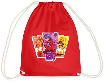 Miraculous Girl Power Ladybug Superheld Gymtas