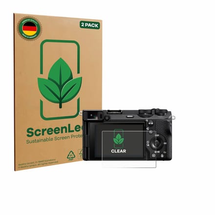 2 Stuks Screenprotector voor Sony Alpha 6700 - Hoogwaardige Beschermfolie transparant