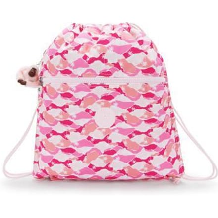KIPLING Supertaboo Pink Palm Boekentassen en rugzakken
