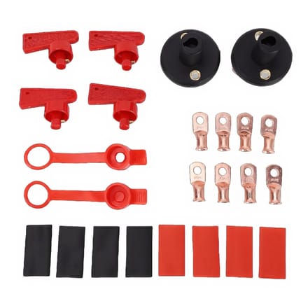 Battery Disconnect Switch met 4 Sleutels voor Auto en Boot - 12V en 24V Uitschakeling, Veiligheid en Isolatie