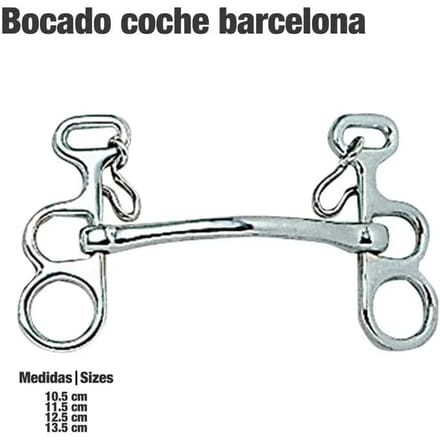 Hoofdstel bit voor paarden Zaldi Barcelona
