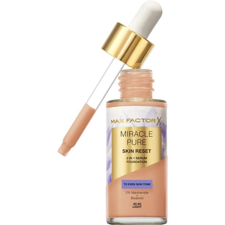 Max Factor Miracle Pure Skin Revival Serumfoundation 30 ml (Verschillende Tinten) - 40-60 Light