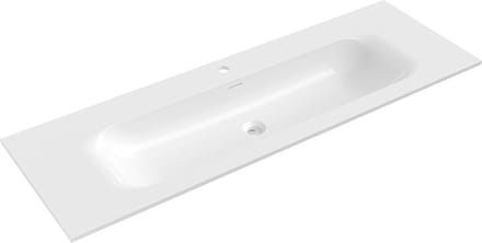 Mexen Vela ingebouwde wastafel 141 x 46,5 cm, wit glans - 25231400