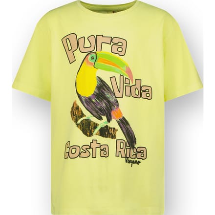 Vingino Hopical Soft Neon Lime Maat: 12 | T-Shirts Outlet | kids | Groen