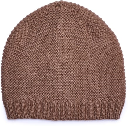 Sarlini Baby Muts Bruin 1-2 jaar - Wintermuts met Fleece Voering