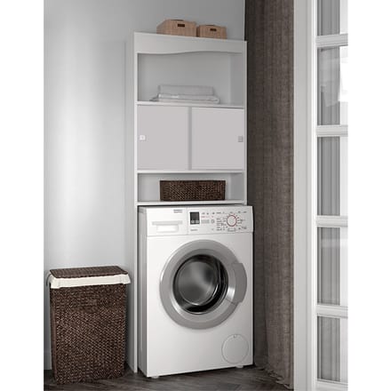 Interia Wasmachinekast Mya Wit