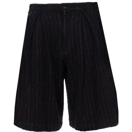 Comme Des Garçons Zwarte Nylon Kniehoogte