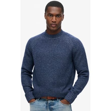 Superdry Grove Trui met Raglanmouwen Blauw Grootte: M