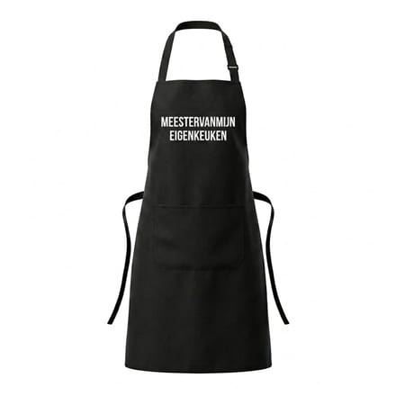 Meester van eigen keuken Barbeque Schort | BBQ Zomer Schort | Keuken Schort
