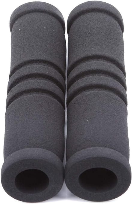 Antislip Schuim Stuur Grips voor Fiets en Motorfiets - Zwart