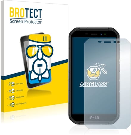Screenprotector voor Ulefone Armor X7 Beschermglas transparant