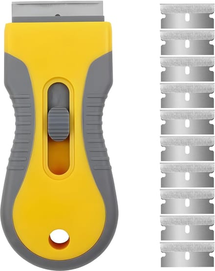 Glasschraper – Kookplaat Schraper – Glas Schraper - robuuste tool