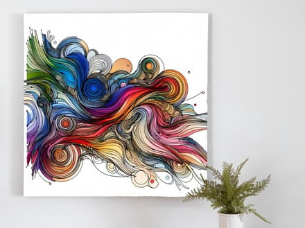 Kunstprint | Wanddecoratie | Dibond | 20 × 20 cm