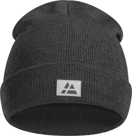 DANISH ENDURANCE Beanie van Gerecycelde Materialen - Gebreid - Donkergrijs