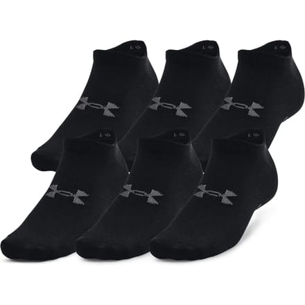 Under Armour Essential No Show Sokken Senior (6-pack)