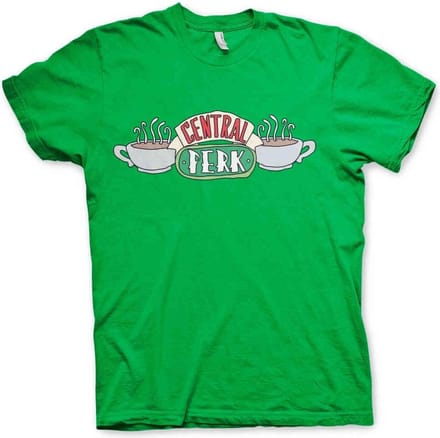 Friends Heren Tshirt -M- Central Perk Groen