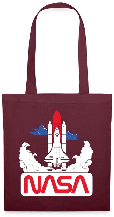 NASA Space Shuttle 3 Tas Van Stof Schoudertas