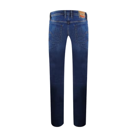 Diesel Heren D-Sark Faded Jeans (Blauw)