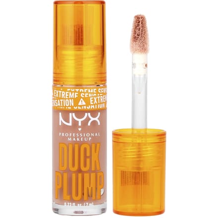 Nyx Professional Makeup Duck Plump - Bangin' Bare - Plumping lipgloss - Nude - 6,8ml