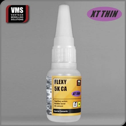VMS Flexy 5K CA PE XT Thin – Extra Dunne CA-Lijm voor Photo-Etch & Precisiewerk - VMS-702