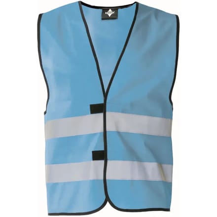Korntex Functional Hi-Vis Safety Vest Dortmund KX100 - sky blue - M