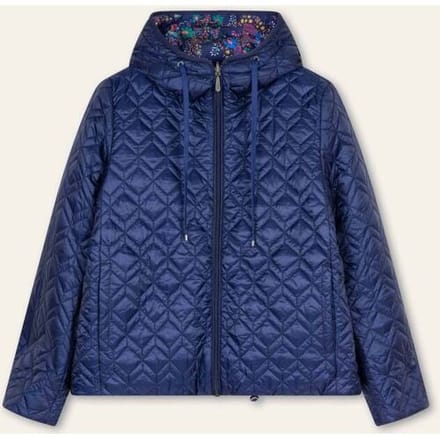 Oilily Classy Omkeerbare Jas- maat38 Porcelain Blauw