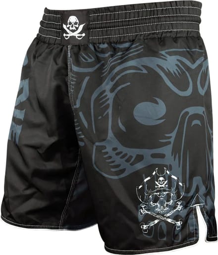PRIDE or DiE Fightshorts Pirate V.2 Zwart Grijs - S - Jeans Maat 30