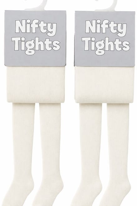 Nifty - 2 Baby Maillots - Crème - Maat: 3-4 jaar - 98