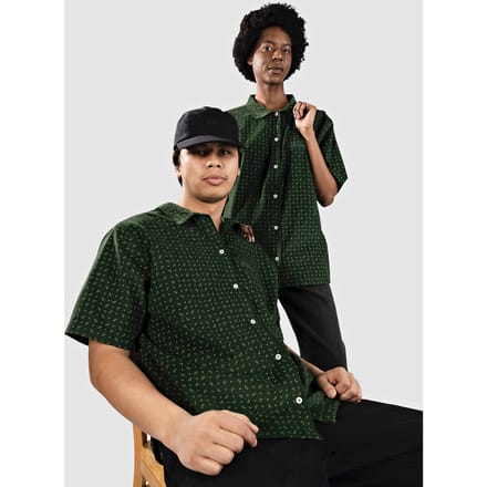 Blue Flowers Mamara Shirt groen