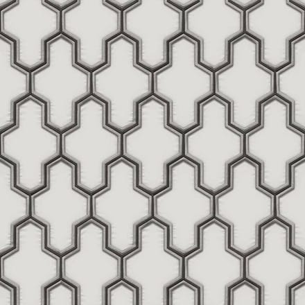 DUTCH-WALLCOVERINGS-Behang-Geometric-wit-en-zwart