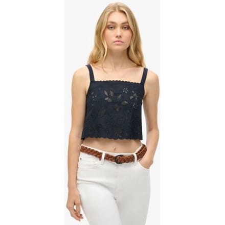 Superdry - Geborduurd Ibiza camitopje - Dames - Tops