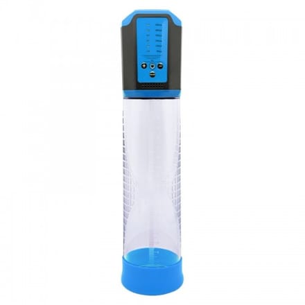 Nooitmeersaai - Penispomp - Oplaadbaar - Blauw - lengte 30cm - Splashproof
