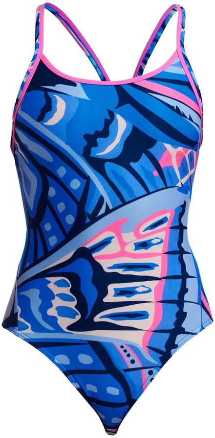Soaring Hi Diamond back one piece - Dames | Funkita | Maat 10