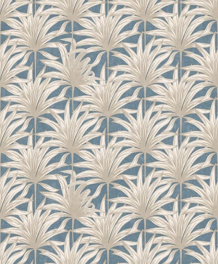 Eden palm blauw/grijs - M32201