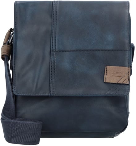 camel active Schoudertas Laos Cross Bag Dark Blue Donkerblauw