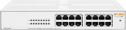 Hewlett Packard Enterprise R8R47A Networking Instant On Switch 16-Port Gigabit 1430