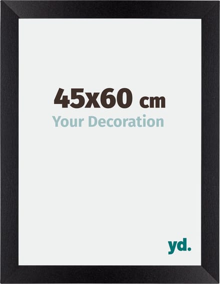 Your Decoration - Fotolijst 45x60 cm - MDF - Zwart Mat - Mura