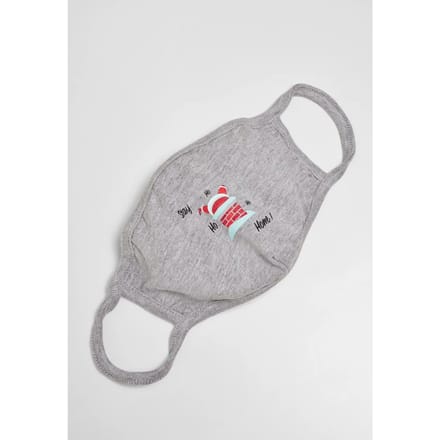 Urban Classics - Chimney Face Mask heather grey one size Masker - Mondkapje - Grijs