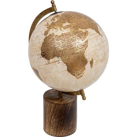 Eazy Living Decoratie Wereldbol op Voet 35 cm