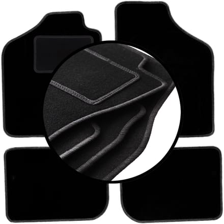 Complete set veloursmatten voor: Fiat Uno hatchback (1983-2001)