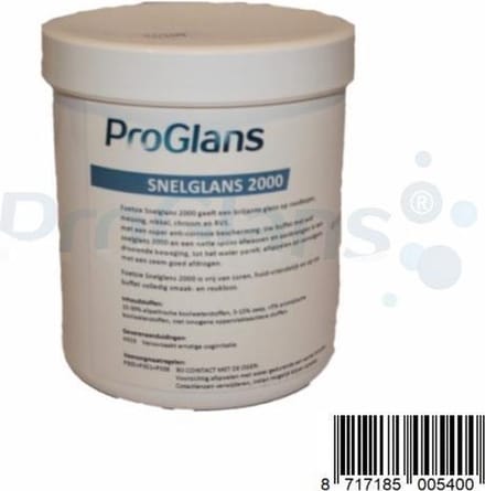 ProGlans® Foetsie Snelglans 2000 Metaalwascrême