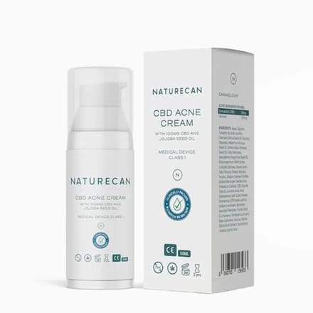 Naturecan CBD Acne Crème - 50 ml - Breedspectrum CBD - THC-vrij