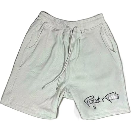Short met Wafel logo geborduurd Project X Paris Signature